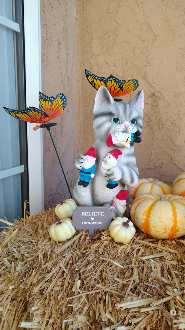A little something I put at my front door