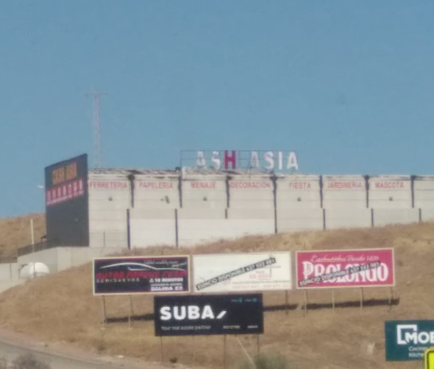 A local store named Cash Asia after a fire