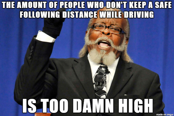 A lot of drivers are luckier than they are safe