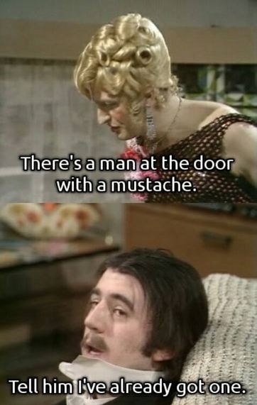 A man at the door