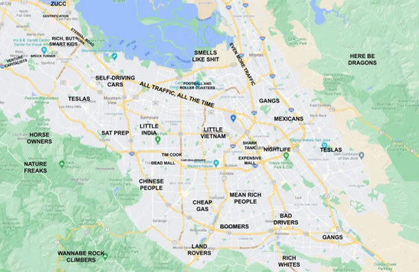 A map of Silicon Valley for beginners
