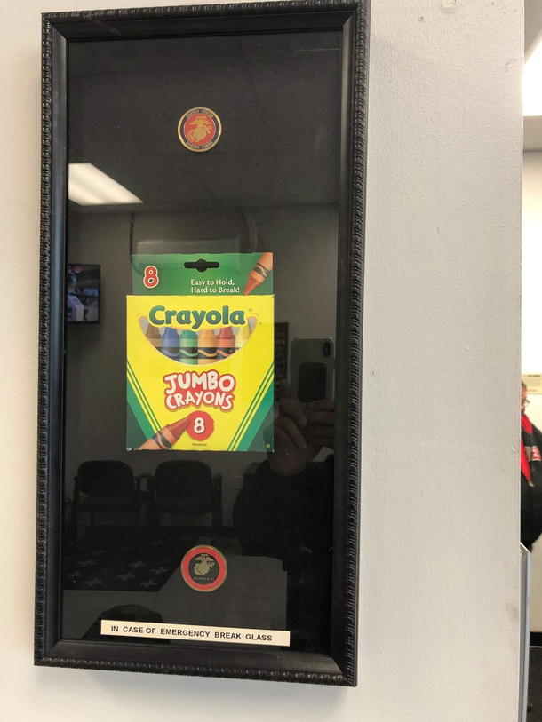 A marine posted this on base  to help other Marines in case of emergency