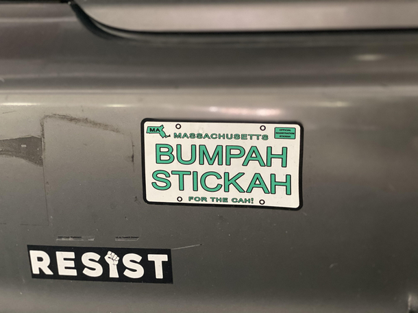 A Massachusetts Bumpah Stickah