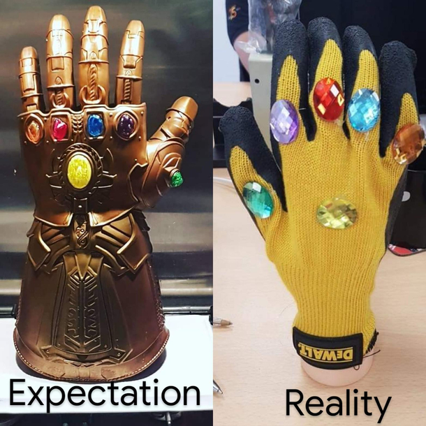 A mate of mine ordered an infinity gauntlet from a dodgy website that only asked for postage Got his card cloned had various credit accounts opened in his name and received this in the post weeks later