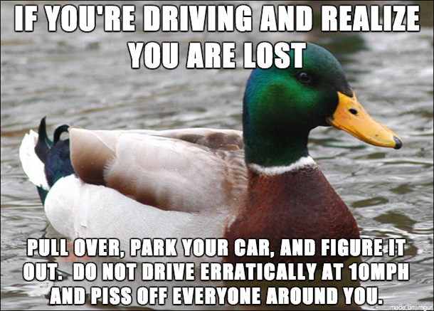 A message to drivers everywhere
