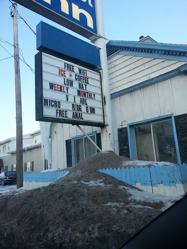 A motel in my town is offering something most dont