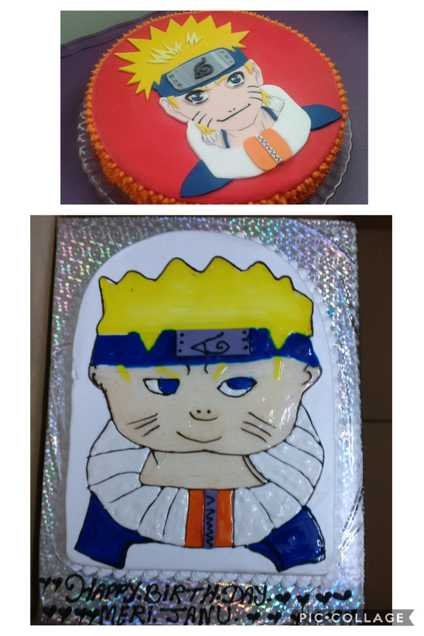 A Naruto cake