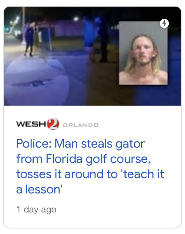 A normal day in Florida