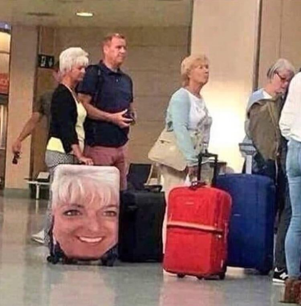 A normal suitcase