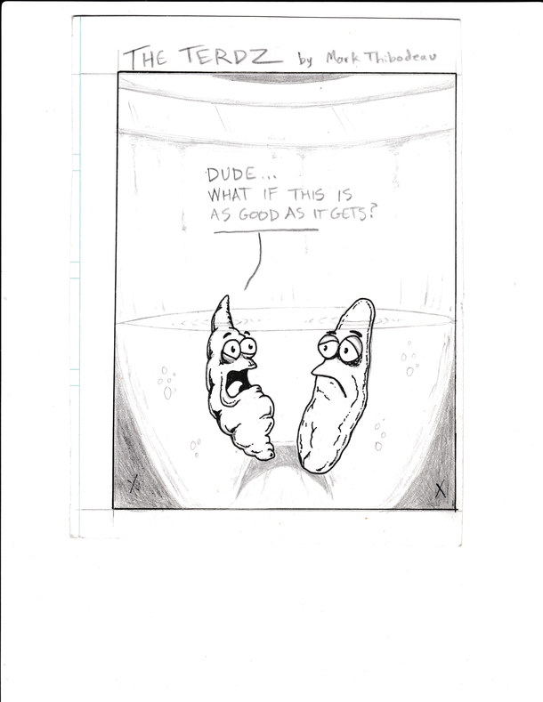 A one-off comic I did a long time ago Wanted it to be a series but couldnt think of anything else to have them say or do