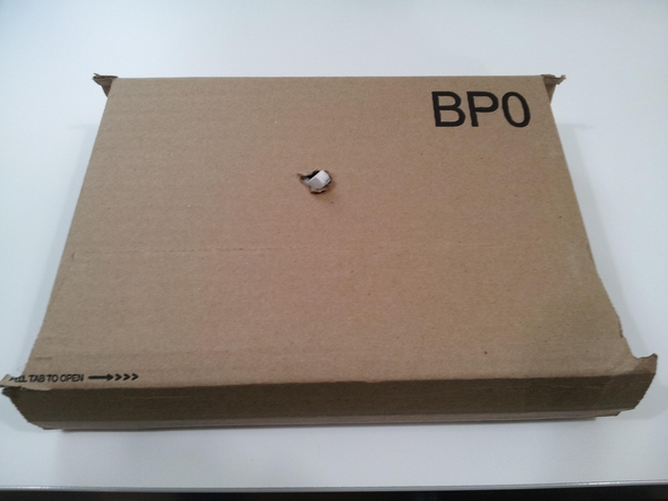 A package from Amazon I wonder if this is the light switch I ordered