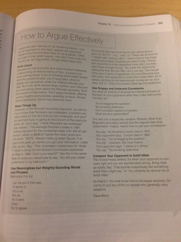 A page from my college psych textbook