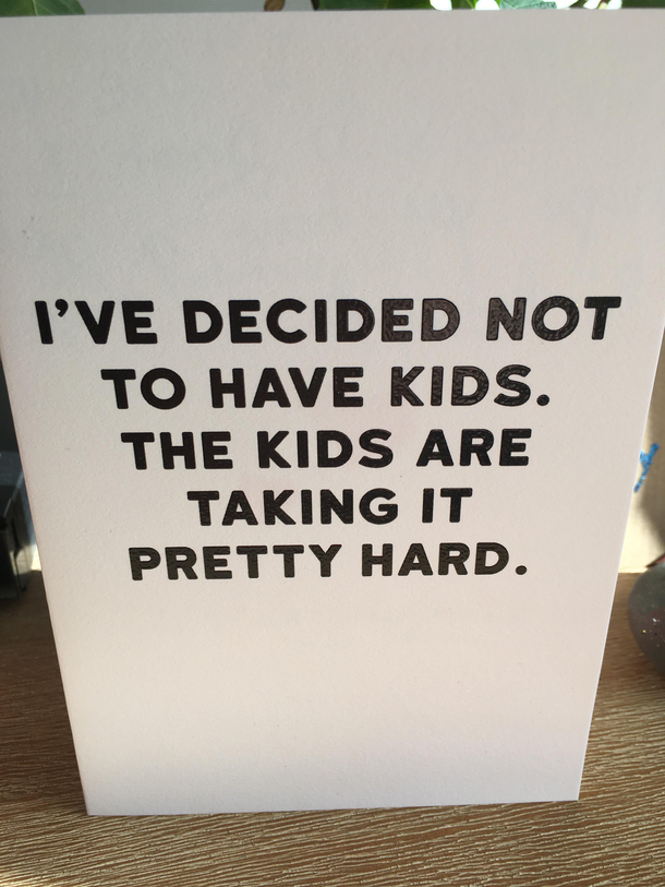 A photo of my mums birthday card