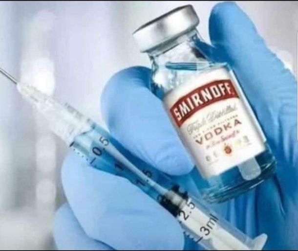 A photo of the first vaccine about to be distributed in Russia has been leaked