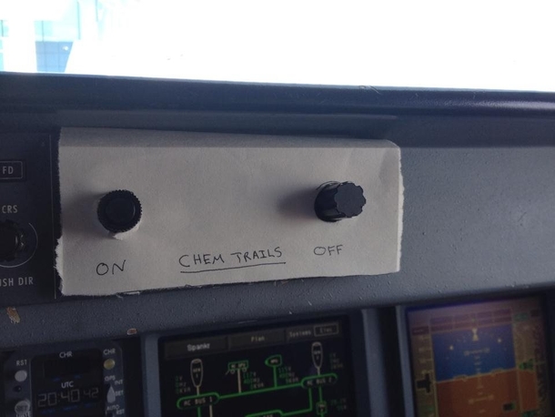 A pilot friend shared this note from the inbound crew when he took over the cockpit