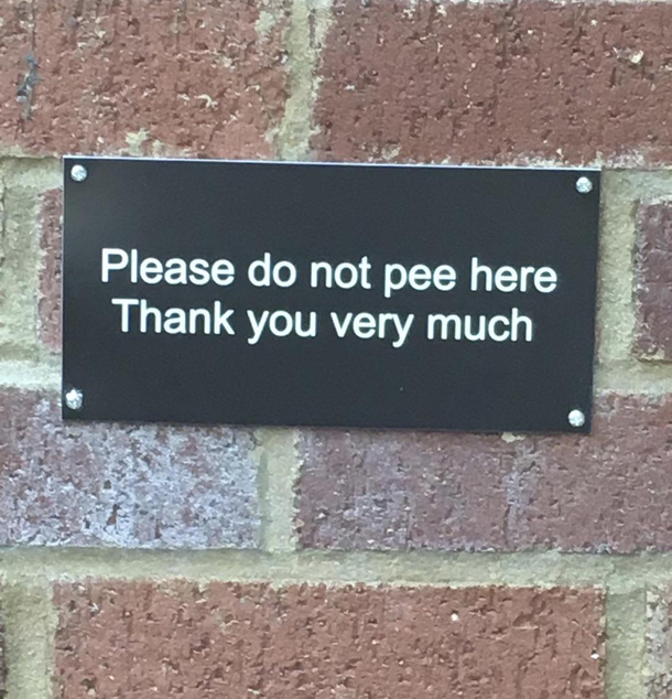 A polite appeal