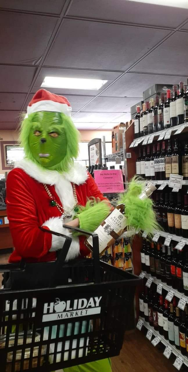 A proper Christmas Eve for the Grinch