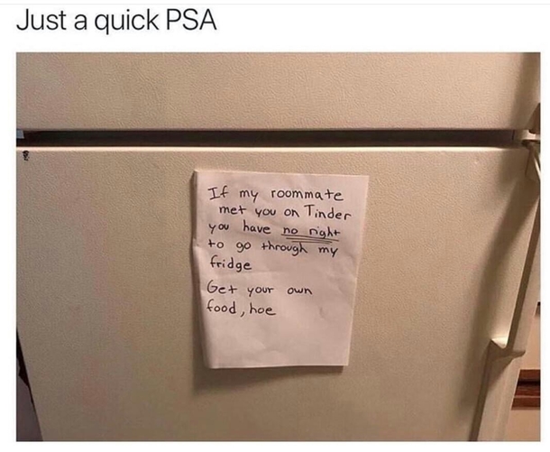 A quick FYI