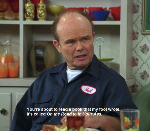 A reading recommendation from Red Forman