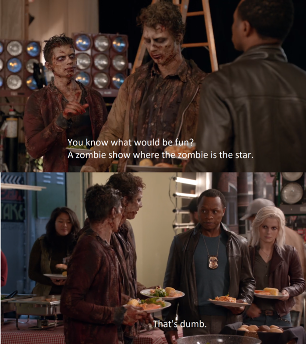 A really nice sense of humor from iZombie