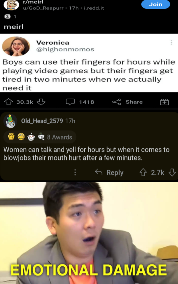 A really savage comment