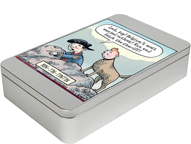 A Rin-Tin-Tintin tin