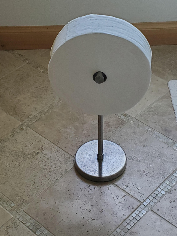 A Roll of Toilet Paper My Grandpa Gave Me