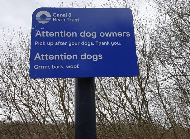 A Sign for Dogs
