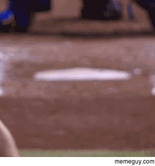 A slow motion mlb knuckle ball pitch moving insanely back and forth