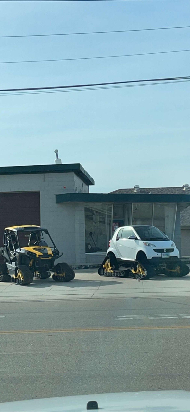 A smart car that off-roads