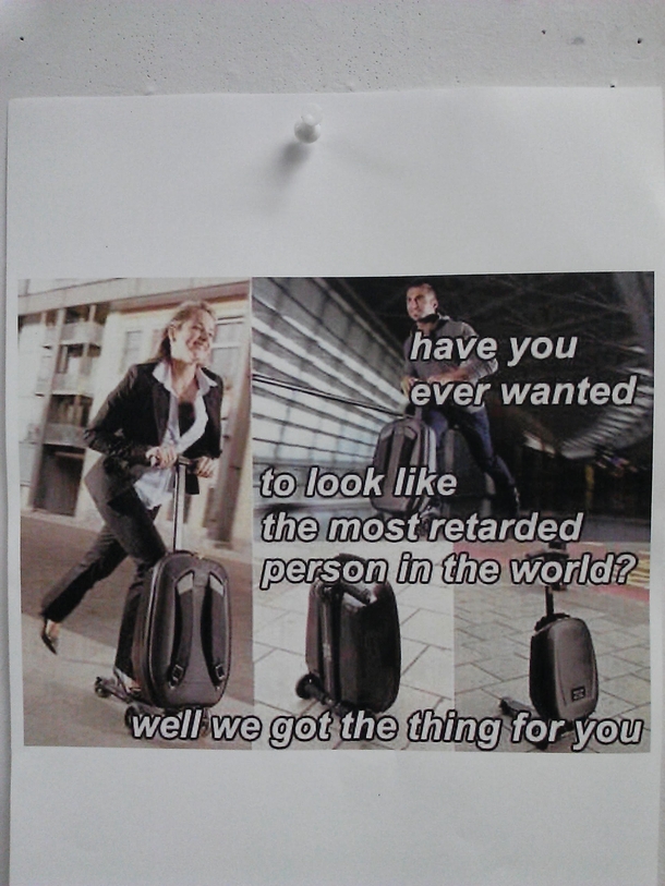 A student hung this up in the place I teach