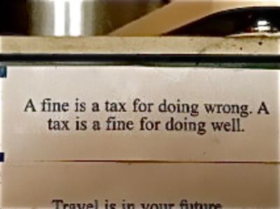 A subtle message from last nights dinner from communist overlords