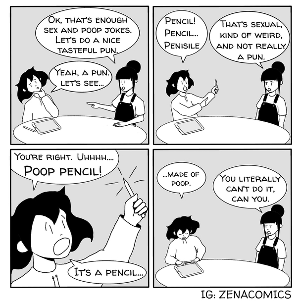 A tasteful pun 