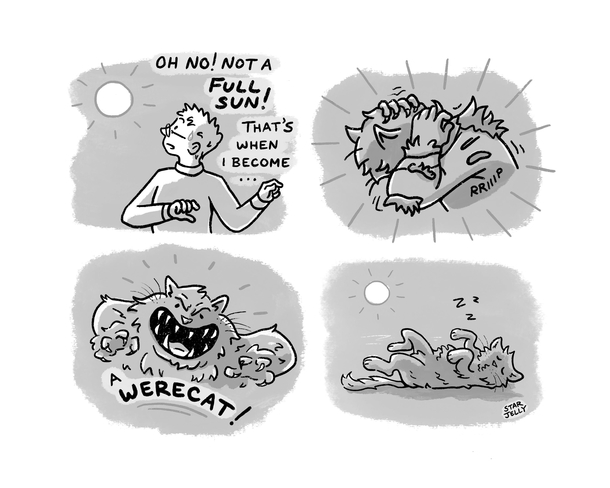 A terrifying creature 