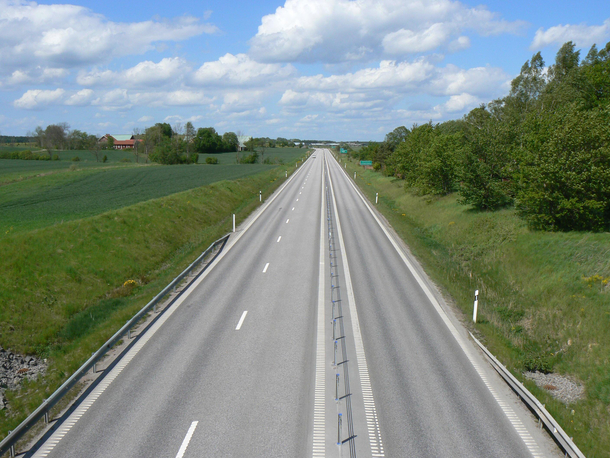 A time lapse of road workmen repairing a road