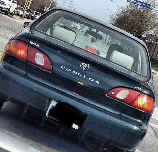A Toyota what now A little mix up at the body shop
