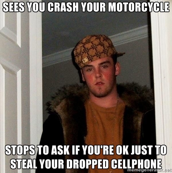 A true scumbag