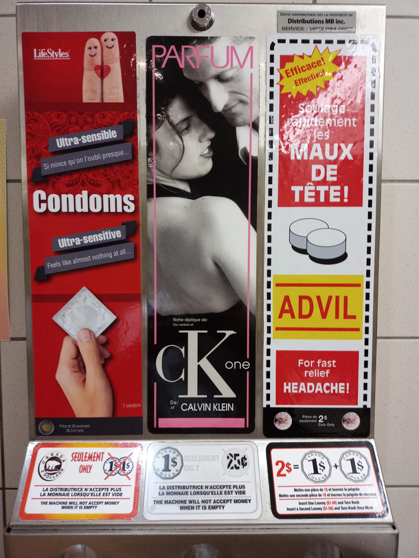 A vending machine for one-night stands