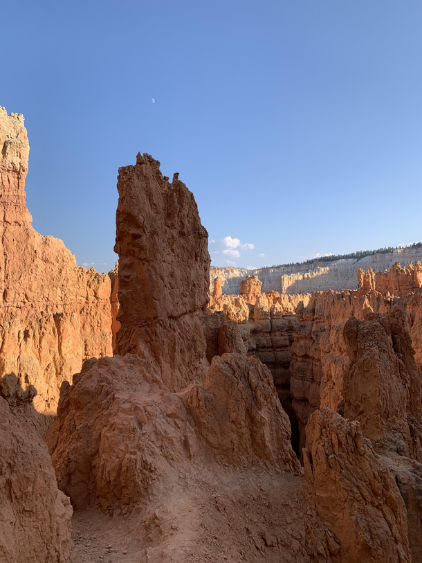 A very erect rock in Utah