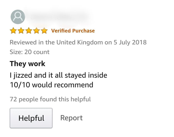 A very informative review when buying condoms
