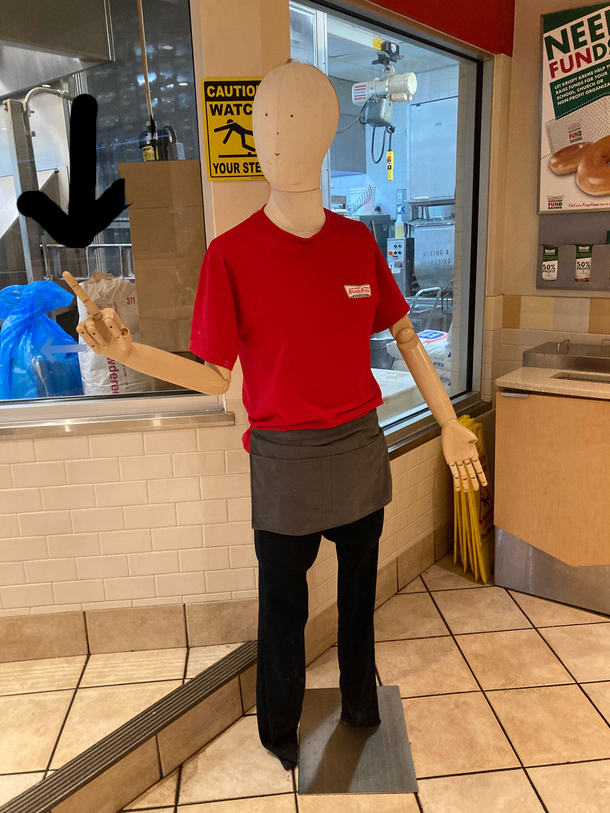 A warm welcome into Krispy Kreme
