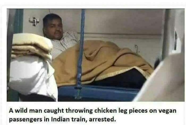 A wild man