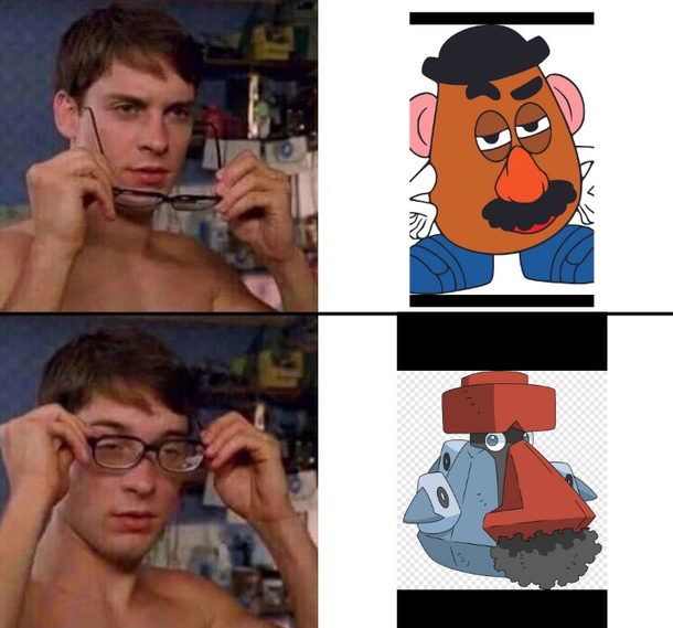 A wild Mr potato head appears