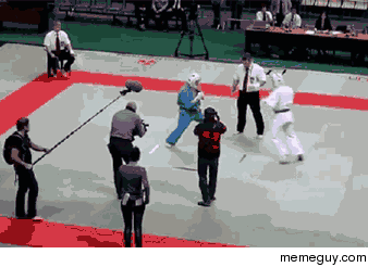aaaaannnd the ref goes wild
