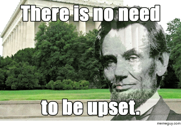 About the guy cutting the grass at the Lincoln Memorial