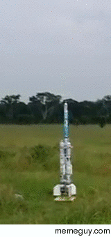 Acceleron V Two stage water rocket