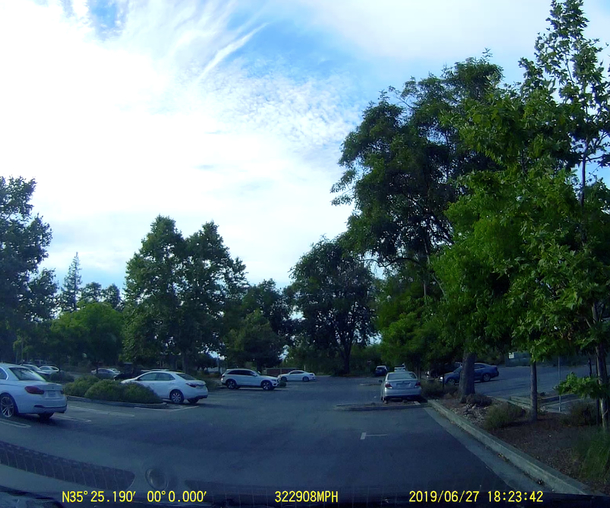According to my dash cam I was able to escape from a black hole