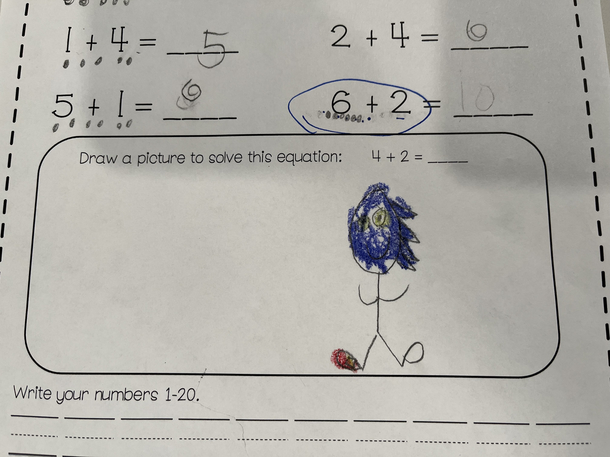 According to my  yr old nephew Sonic the Hedgehog solves this equation