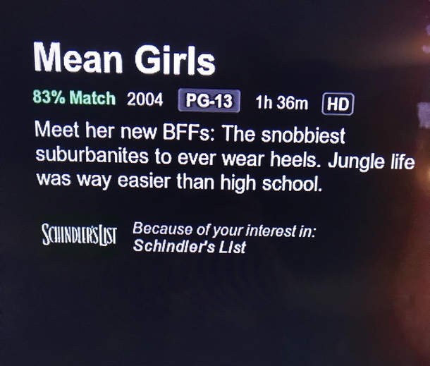 According to Netflix teenage girls are comparable to Nazis