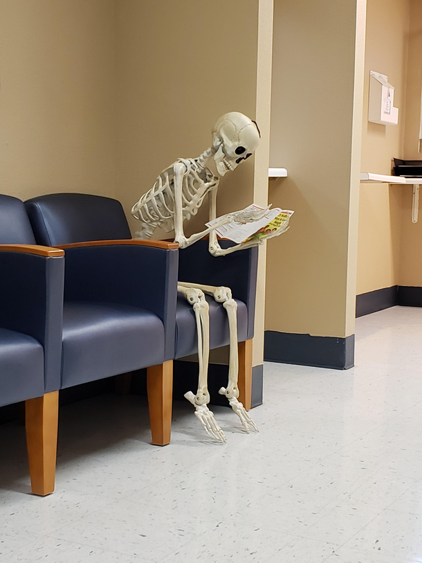 Accurate waiting room
